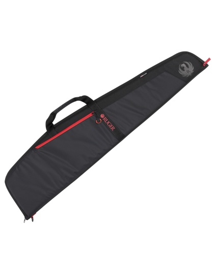Allen Company Ruger Rifle Case, Fits Single Scoped Rifle, 46" Long, Black and Red