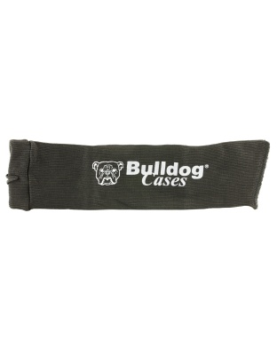 Bulldog Cases Handgun Sock, 14" x 4", Black