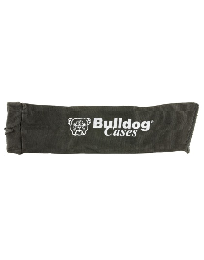 Bulldog Cases Handgun Sock, 14" x 4", Black