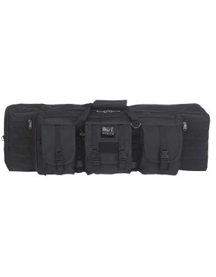 Bulldog Cases Deluxe Double Rifle, Rifle Case, 36", Nylon, Black