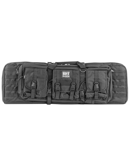 Bulldog Cases Tactical, Double Rifle Case, Black, Nylon, 37"
