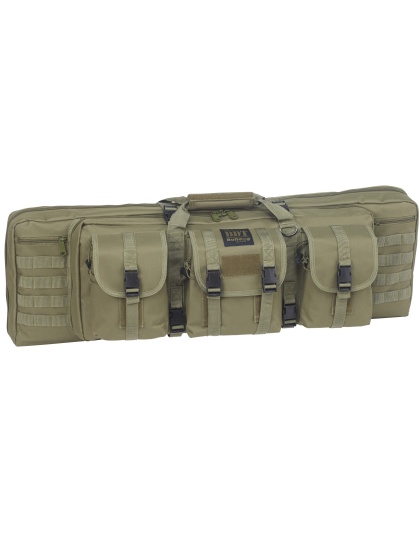 Bulldog Cases Tactical Double Rifle Case, Green, 43"