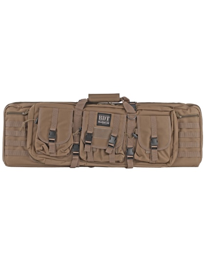 Bulldog Cases Tactical, Double Rifle Case, Tan, Nylon, 37"