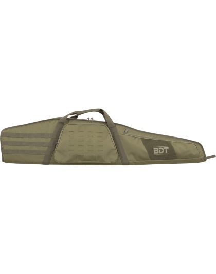 Bulldog Cases Deluxe, Suppressed Rifle Bag, 48", Poly Oxford Nylon Material, Green