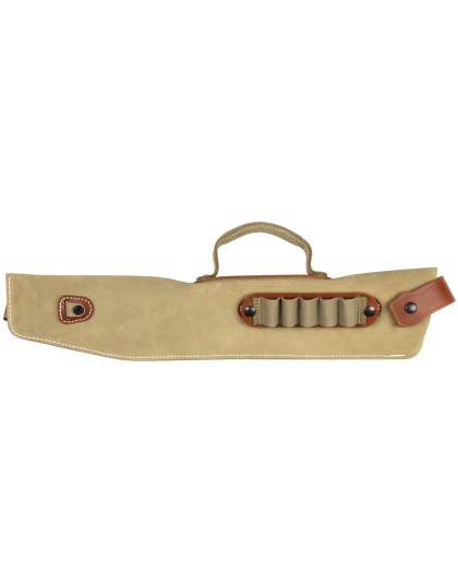 DeSantis Gunhide A88, Kurz 12/20 Gauge Single Shotgun Case, Tan Leather