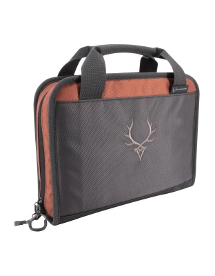 Evolution Outdoor Marksman Pistol Case, Fits 2 Full Size Pistols, Polyester, Gray