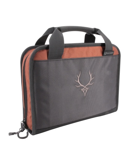 Evolution Outdoor Marksman Pistol Case, Fits 2 Full Size Pistols, Polyester, Gray