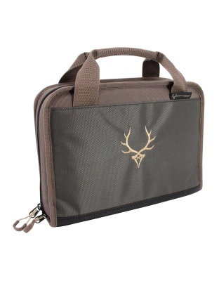 Evolution Outdoor Marksman Pistol Case, Fits 2 Full Size Pistols, Polyester, Green