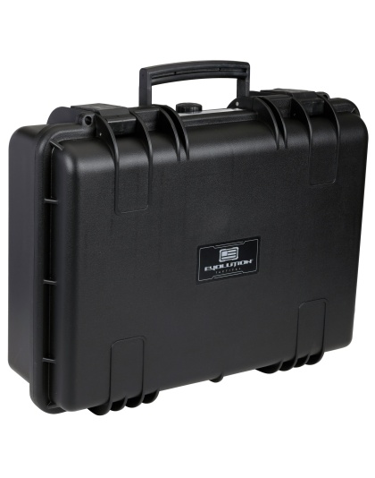 Evolution Outdoor Liberator, 4-Pistol Case, 17.9"X13.7"X6.26", Polypropylene Construction, Black