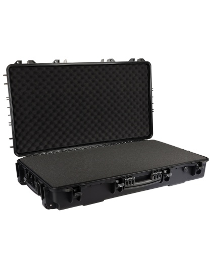 Evolution Outdoor Liberator, Double Rifle Case, 40"X21"X7.4", Polypropylene Construction, Black