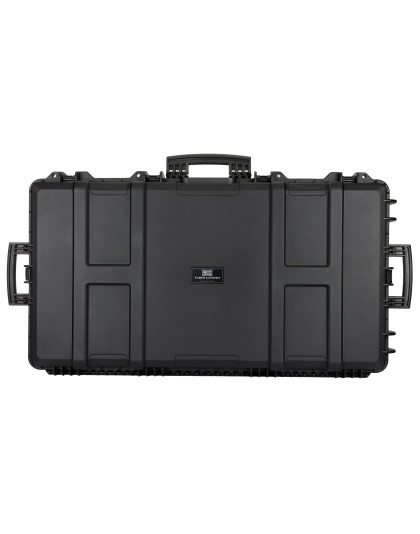 Evolution Outdoor Liberator, Double Rifle Case, 40"X21"X7.4", Polypropylene Construction, Black