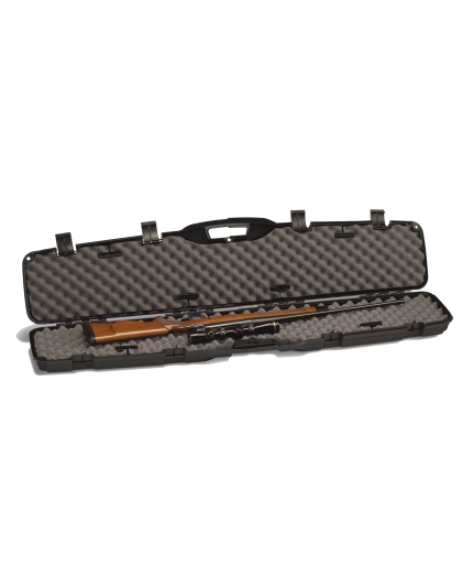 Plano Pro Max Single Rifle Case, 52"x3.75"x9.25" Interior Dimensions, Black