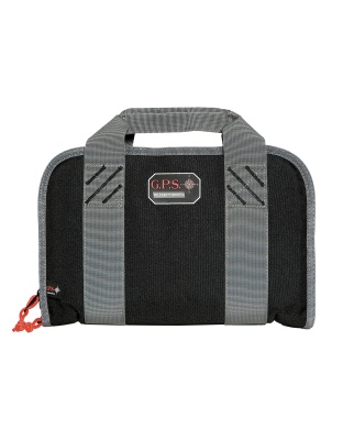 GPS Pistol Case, Black, Soft, Up To 2 Pistols