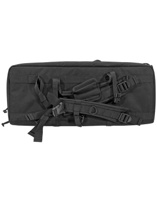 GPS Tactical Double Rifle Case, Black, 28", 600 Denier Polyester