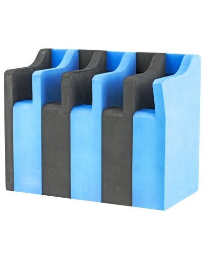 GPS Foam Pistol Cradle, Blue Foam, Holds Up To 5 Pistols
