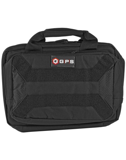 GPS Pistol Case, Black, 15", 600 Denier Polyester