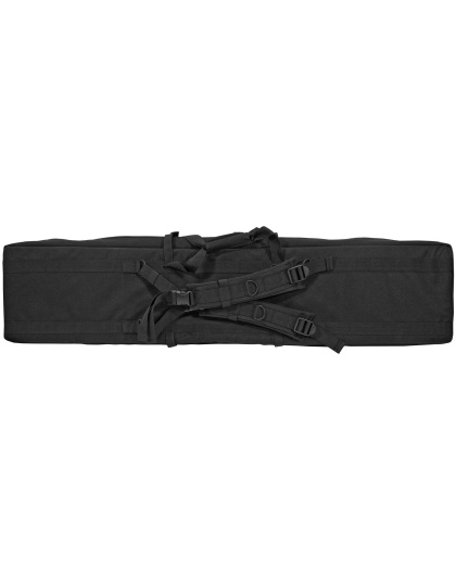 GPS Tactical Double Rifle Case, Black, 55", 600 Denier Polyester