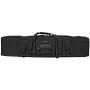 GPS Tactical Double Rifle Case, Black, 55", 600 Denier Polyester