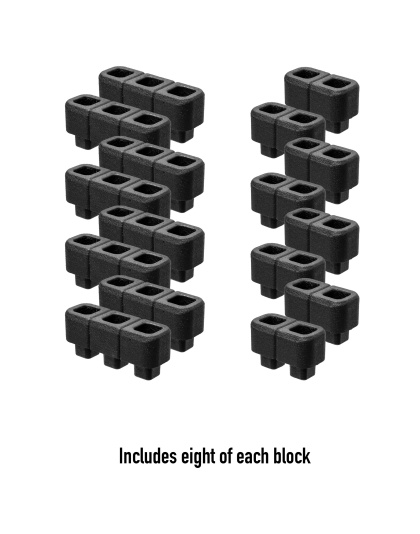 Magpul Industries DAKA, Grid Case Organizer, Fits Pelican Vault V730, Black, Case Not Included