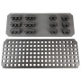 Magpul Industries DAKA GRID Organizer, Fits Pelican 1700 Protector, Matte Finish, Black, Includes (6) Tripple Blocks, (6) Double Blocks and Replacement Base Foam
