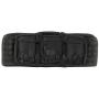 NcSTAR Double Carbine Case, 36" Rifle Case, Nylon, Black, Exterior PALS Webbing, Interior Padded with Thick Foam, Accommodates two Rifles