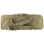 NcSTAR Double Carbine Case, 36" Rifle Case, Nylon, Tan, Exterior PALS Webbing, Interior Padded with Thick Foam, Accommodates two Rifles