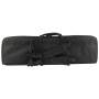 NcSTAR Double Carbine Case, 42" Rifle Case, Nylon, Black, Exterior PALS Webbing, Interior Padded with Thick Foam, Accommodates two Rifles
