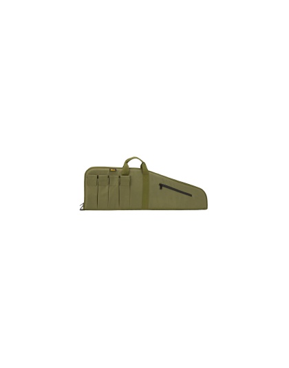 US PeaceKeeper Modern Sporting Rifle Case, 35", 600 Denier Water Resistant Fabric Construction, Olive Drab Green