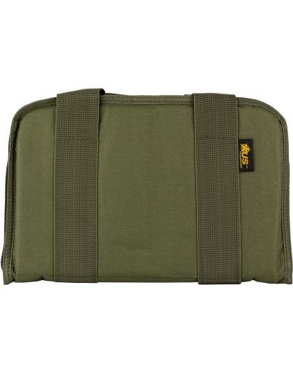 US PeaceKeeper Attache, Pistol Case, 12.5"x6.5", 600 Denier Polyester, Olive Drab Green