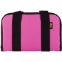 US PeaceKeeper Attache, Pistol Case, 12.5"x6.5", 600 Denier Polyester, Pink