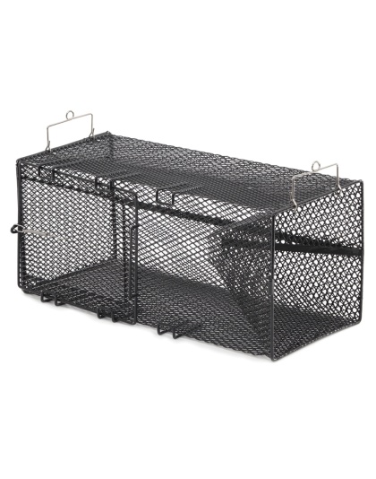 Frabill Black Pinfish Rectangular Trap - 18" x 12" x 8"