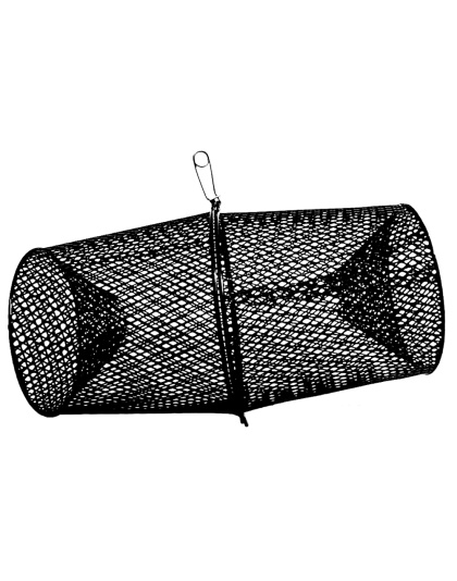 Frabill Torpedo Trap - Black Minnow Trap - 10" x 9.75" x 9"