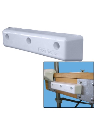 Dock Edge Protect Straight HD 12" PVC Dock Bumpers