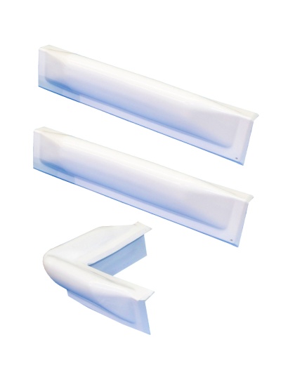 Dock Edge 3 Piece Dock Bumper Kit - 1 Corner Piece, 2 18" Straight Pieces