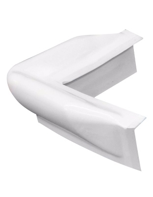 Dock Edge Dock Bumper Corner Dockguard - White