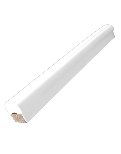 Dock Edge Piling Post Bumper - One End Capped - 6' - White