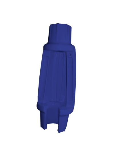 Dock Edge Torpedo Pipe Bumper - 18" - Royal Blue