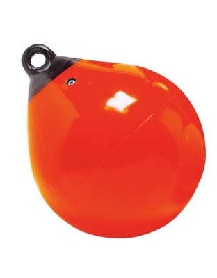 Taylor Made 12" Tuff End Inflatable Vinyl Buoy - Orange