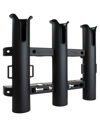 Sea-Dog Triple Threat Three Pole Rod Holder - Black