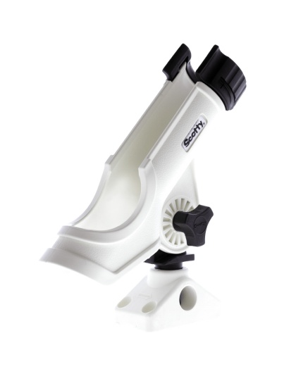 Scotty Powerlock Rod Holder White w/241 Side/Deck Mount