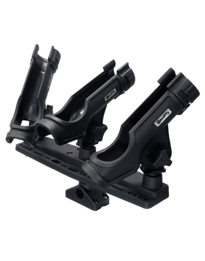 Scotty Triple Rod Holder w/3 230 Power Lock Rod Holders