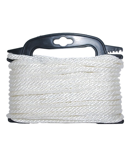 Attwood Braided Nylon Rope - 3/16" x 100' - White
