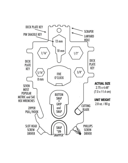 Davis Snap Tool Multi-Key