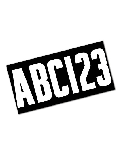 Attwood Letter  Number Kit - White