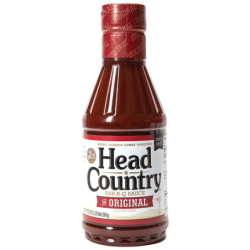 Head Country BBQ Sauce, Original, 20 oz Bottle